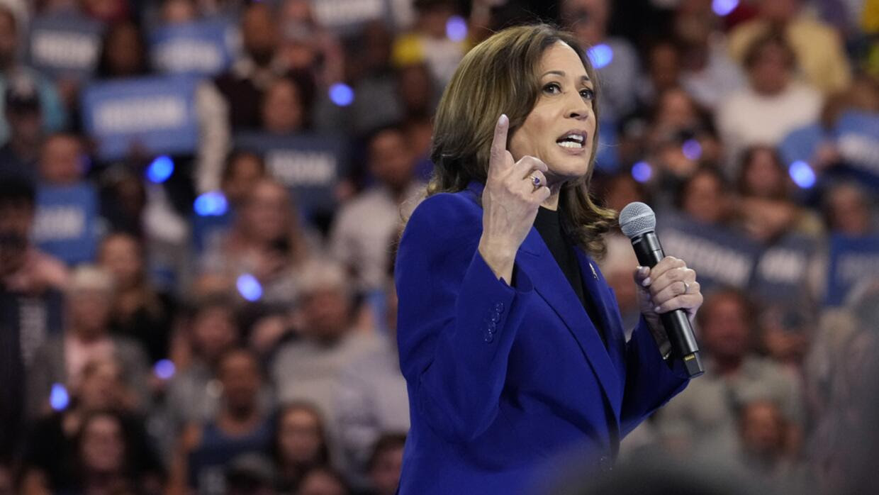 Kamala Harris ante el 