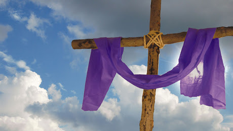 Easter-Good-Friday-Purple-Drape