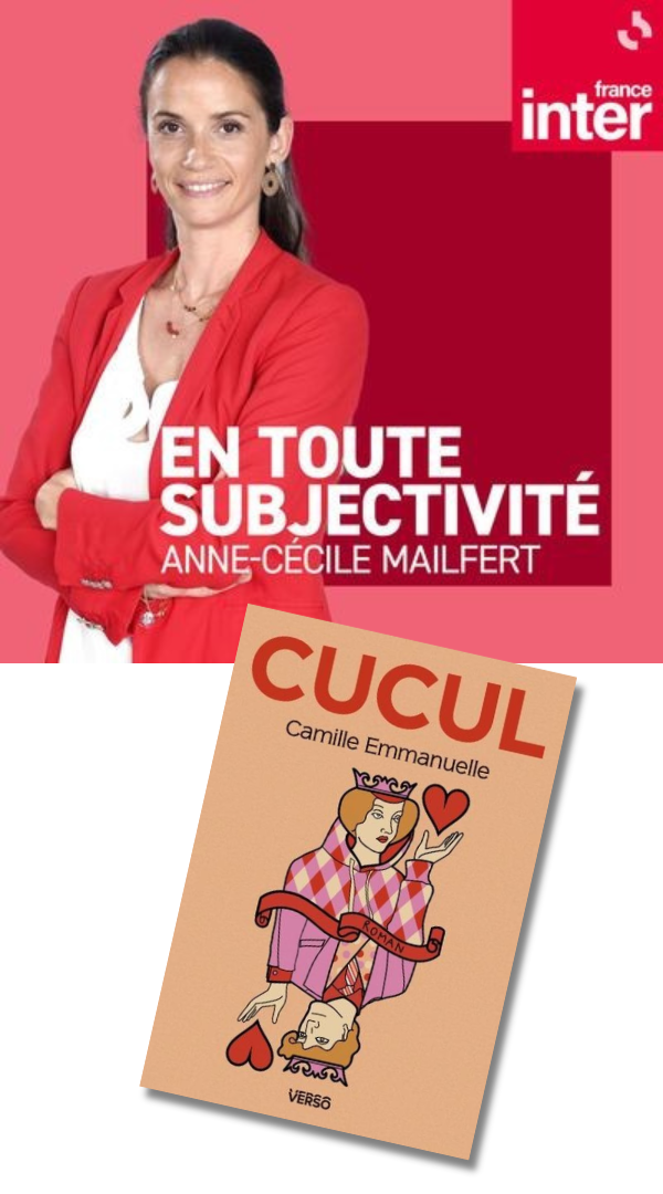 En toute subjectivité, chronique hebdomadaire d'Anne-Cécile Mailfert sur France Inter