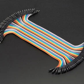 20Cm Pin To Hole Jumper Wire Dupont Line 40 Pin Male To Female Arduino Jumper Wires