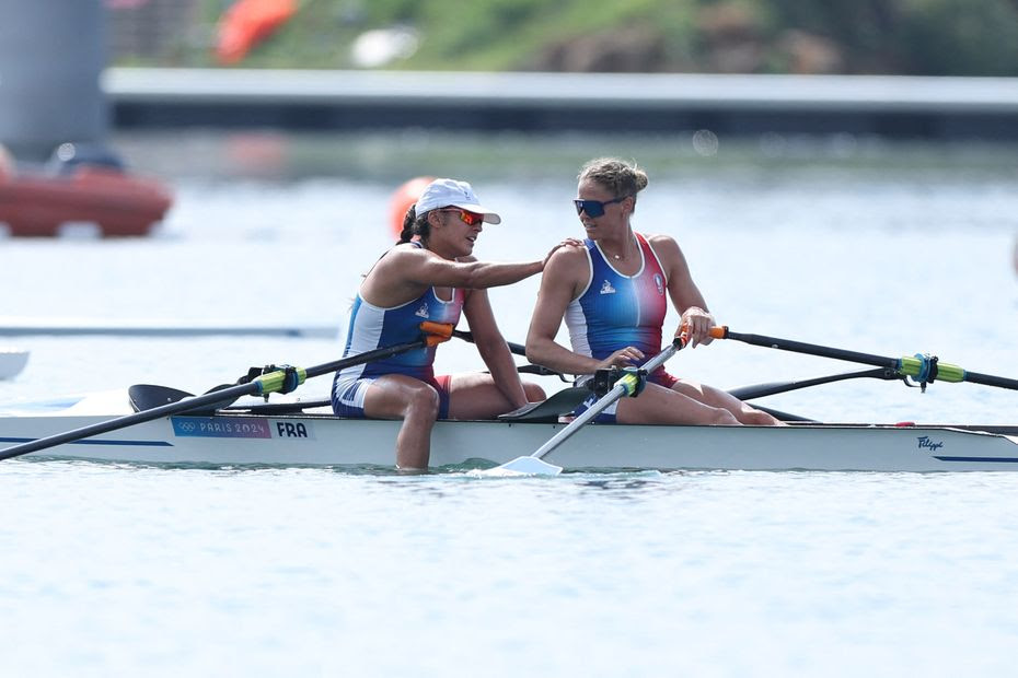 JO de Paris 2024 : la Grenobloise Emma Lunatti termine 5e en deux de couple, aucune médaille pour l'aviron français