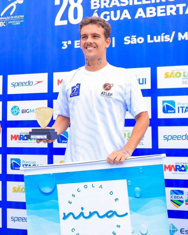 Henrique Figueirinha vai competir no Mundial de Esportes Aquáticos. (Divulgação)