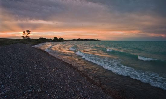 Beautiful Landscapes of Lake Balkhash, Kazakhstan, photo 1