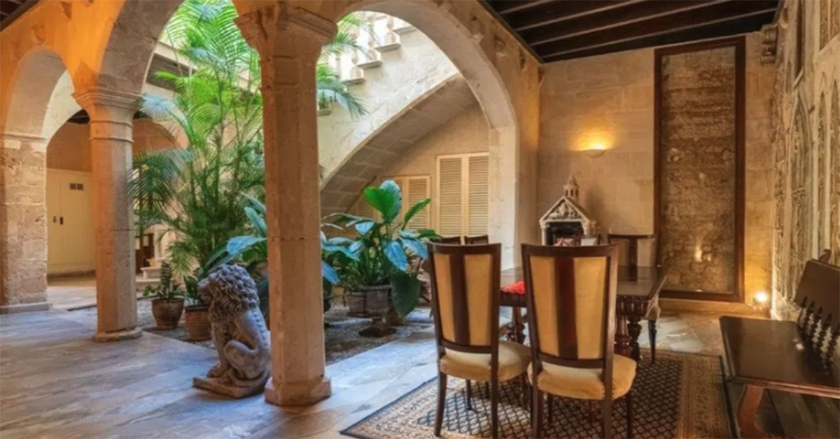 Palacio del siglo XV en Palma de Mallorca