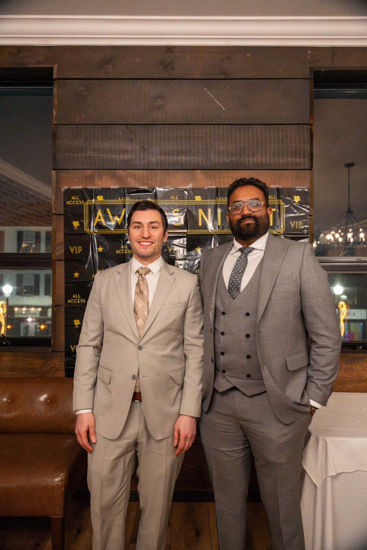 Two business professionals at LeadTribes Awards Night