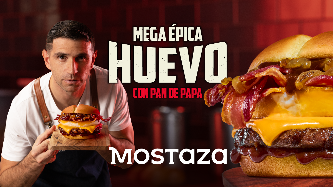 Mega Épica Huevo - Mostaza