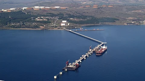 BTC pipeline terminal in Ceyhan, Turkey