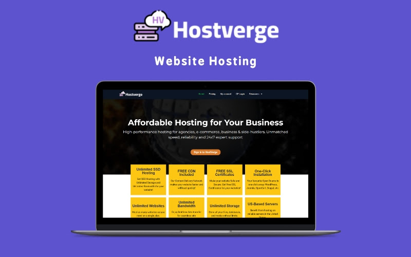 Hostverge Lifeitme Deal!