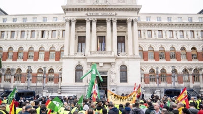 Agricultores y ganaderos vuelven a las calles de Madrid este lunes para protestar por el acuerdo con Mercosur