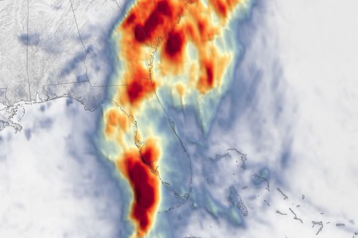 Debby Soaks the Southeast