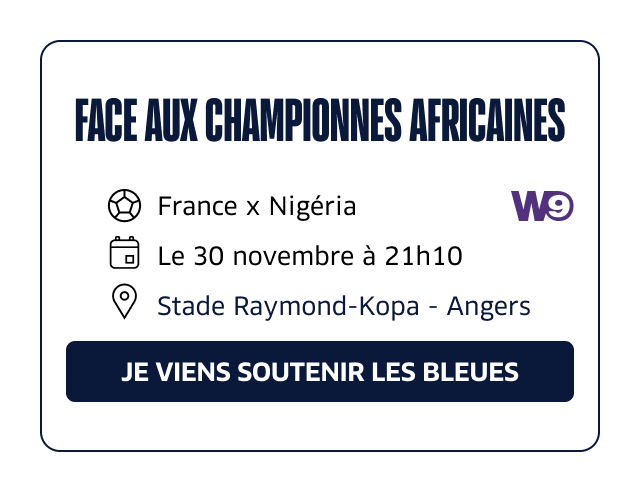 Places pour France x Nigéria