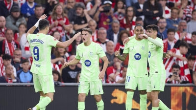  Crónica del Athletic Club - FC Barcelona, 0-3