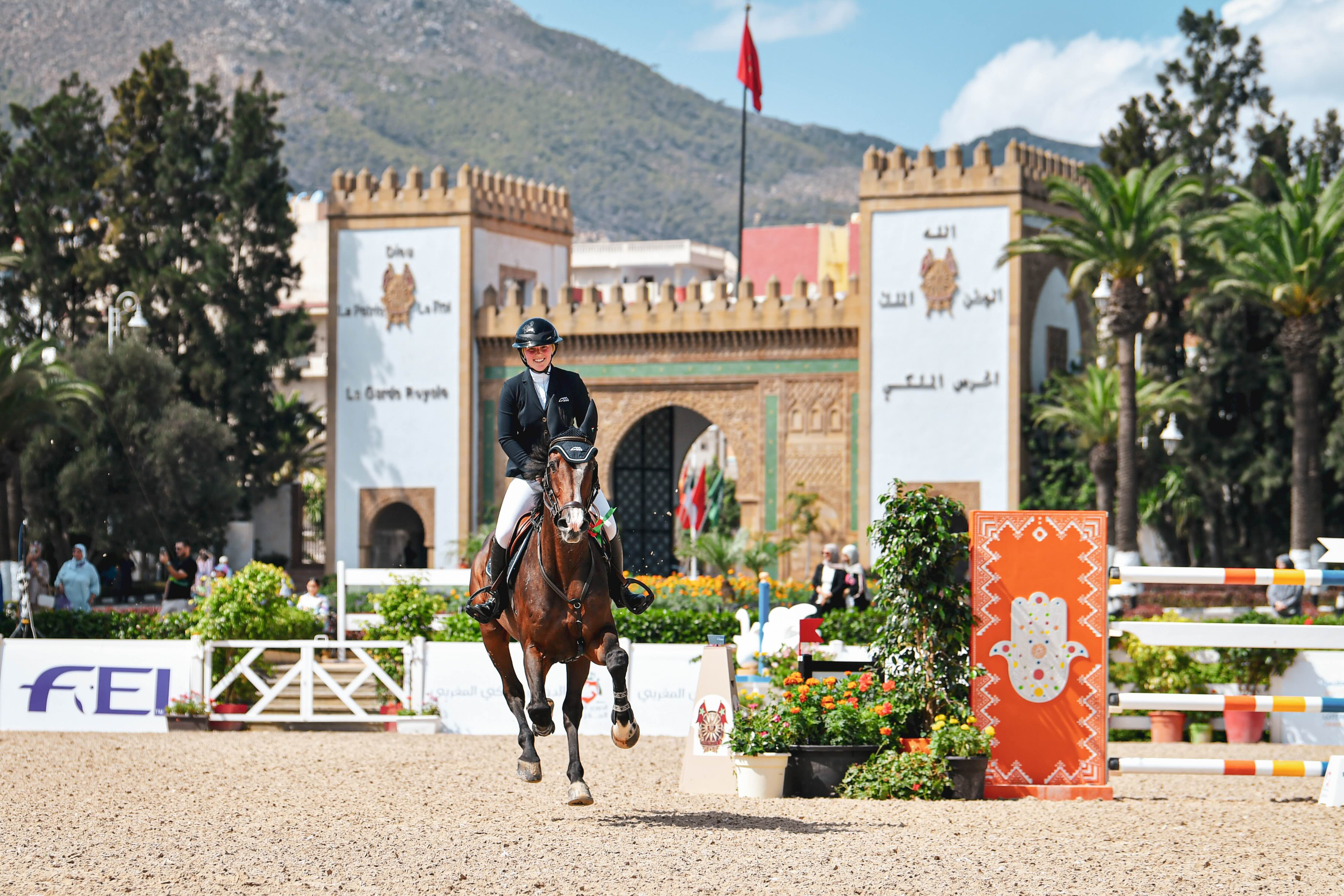 Tetouan Sun Shines Upon Ines Joly and Pegasus Bandit Savoie 5 MFP_7424.JPG...
