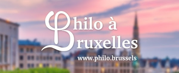 Logo 'Philo à Bruxelles'.