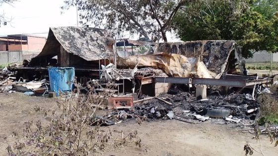 Falleció un adulto mayor al incendiarse un tráiler de Bauxilum en Ciudad Guayana