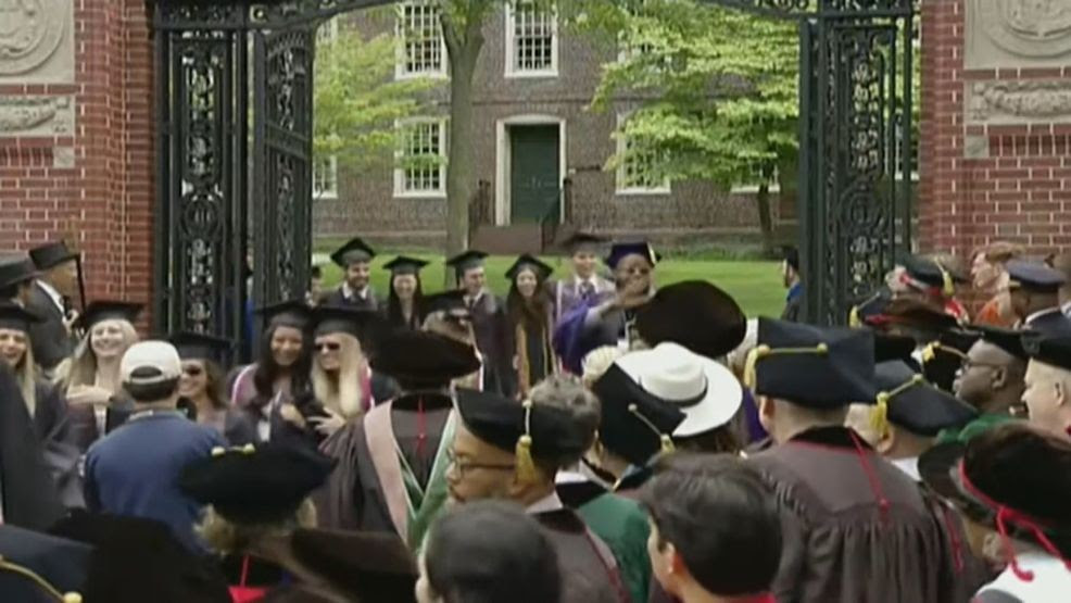 Political activism at Brown Commencement