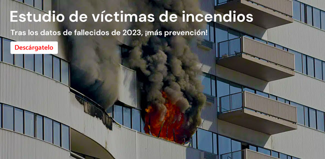 Estudio de víctimas de incendios 2023: análisis y prevención