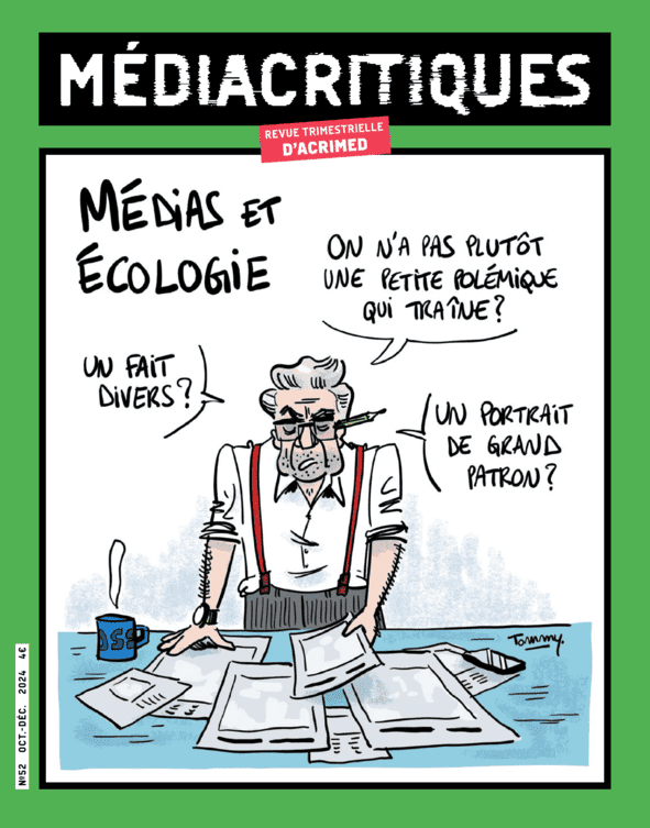 Une de Médiacritiques n°52