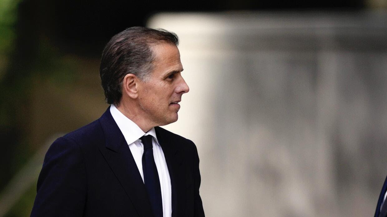 Hunter Biden es hallado culpable de todos los cargos por posesión ilegal de un arma de fuego