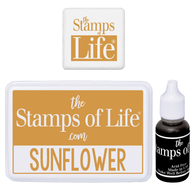 Image of Sunflower Ink Pads and Refill Set