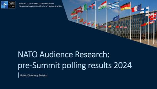 Pre-Summit polling results show strong support for NATO and increased defence spending