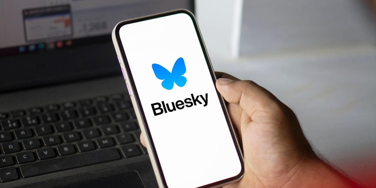 Dhaka, Bangladesh- 05 Aug 2024: Bluesky logo is displayed on smartphone. Bluesky is a microblogging social platform. Dhaka, Bangladesh- 05 Aug 2024: Bluesky logo is displayed on smartphone. Bluesky is a microblogging social platform. Copyright: xZoonar.com/MojahidxMottakinx 22168004