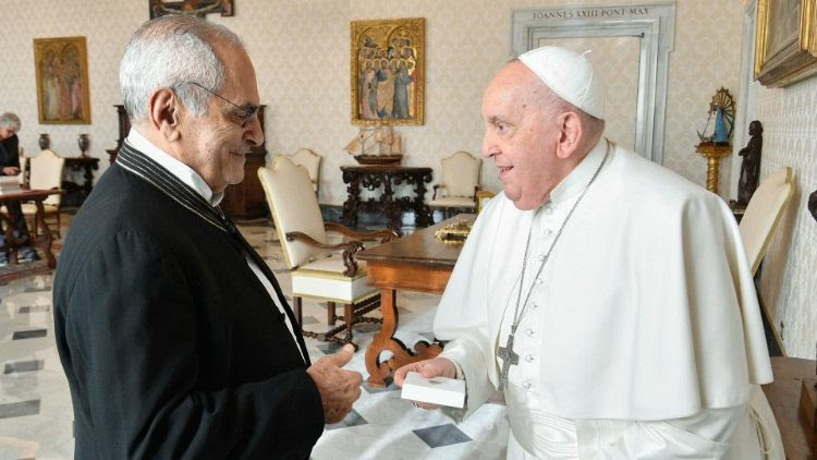 Pope Francis receives President José Manuel Ramos-Horta of Timor-Leste