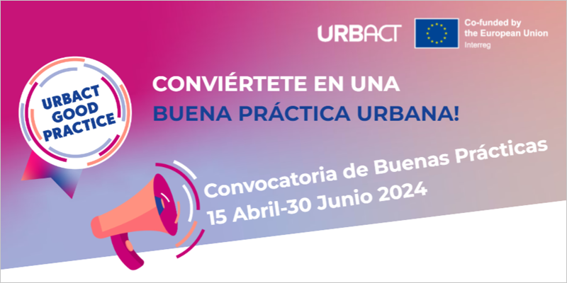 Convocatoria de buenas prácticas de desarrollo urbano sostenible del programa Urbact