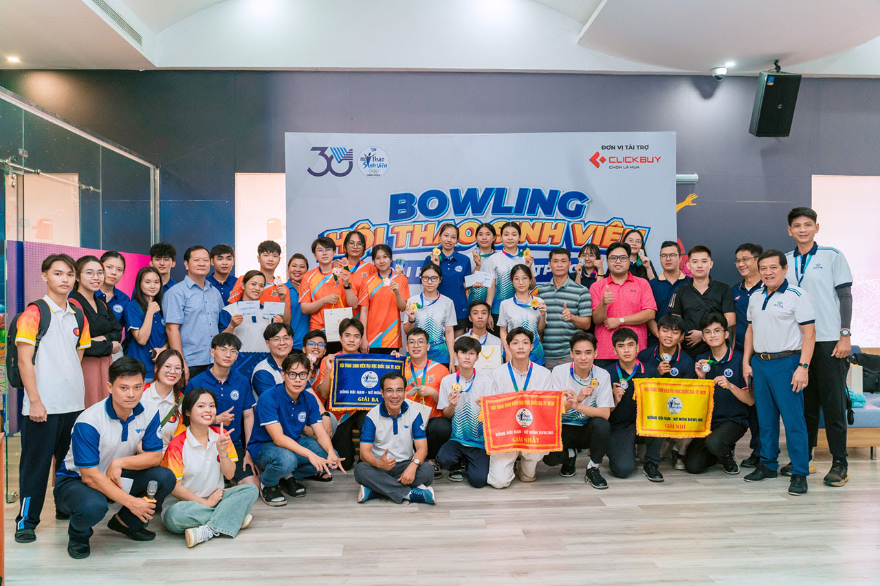 Lần đầu tiên Bowling được đưa vào thi đấu tại Hội thao Sinh viên ĐHQG-HCM