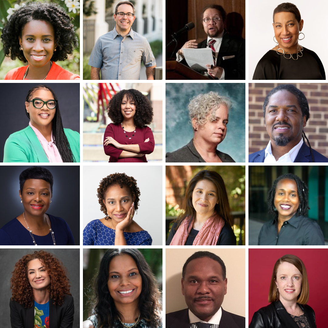 A grid of faces of FutureGood Studio participants. 