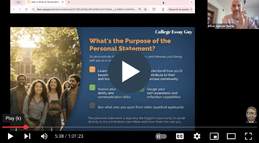 Part 1: College Essay & Application Kick-off Session for Juniors