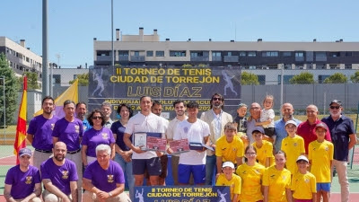 Torrejón.- Un total de 48 jugadores disputan el II Open Nacional de Tenis Luis Díaz en la Ciudad Deportiva Joaquín Blume