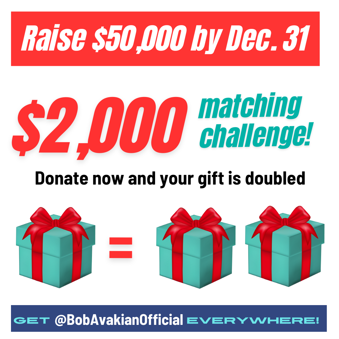 2000 matching challenge to get bobavakianofficial everywhere