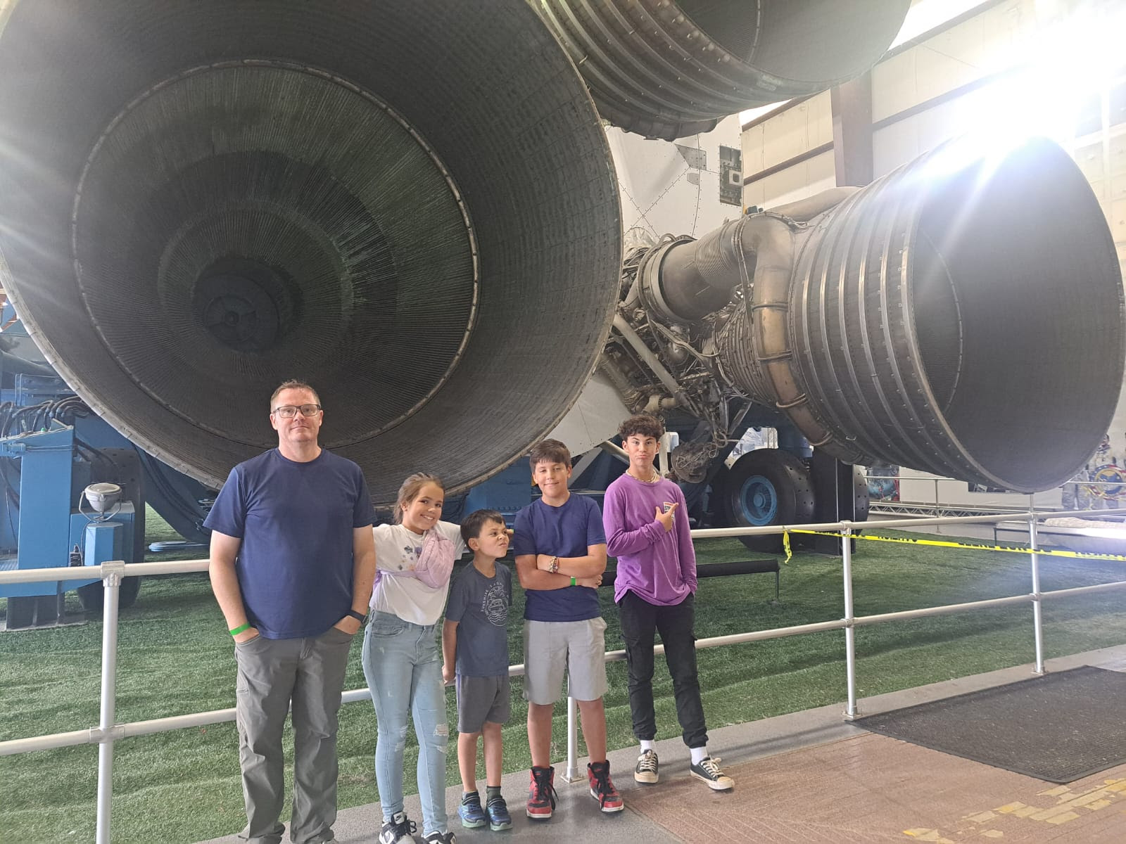 family at nasa