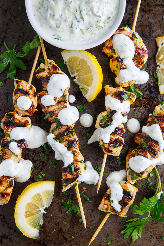 Grilled Chicken Souvlaki