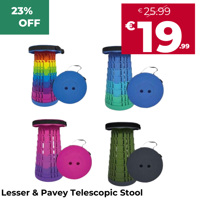 Lesser & Pavey Telescopic Stool