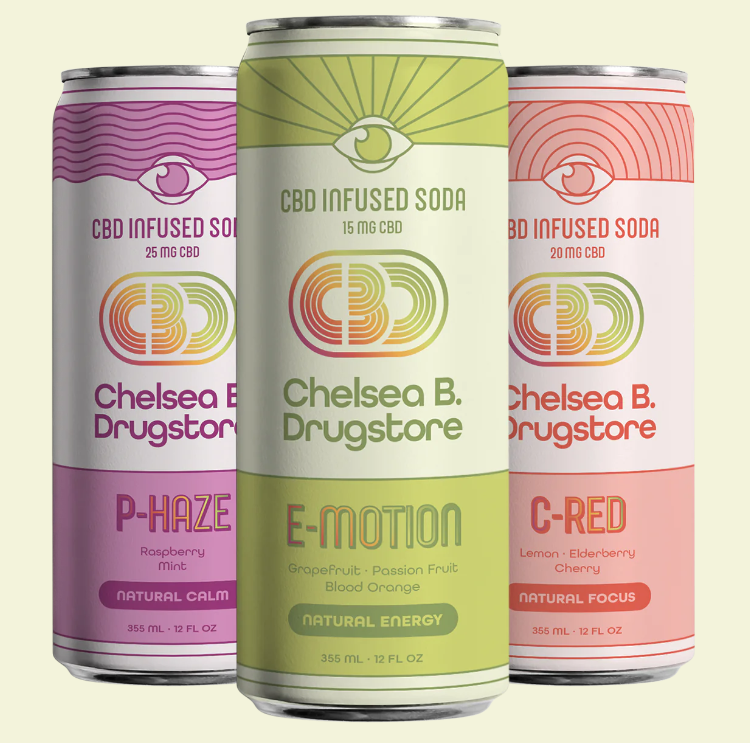 Chelsea B. Drugstore Drink Cans