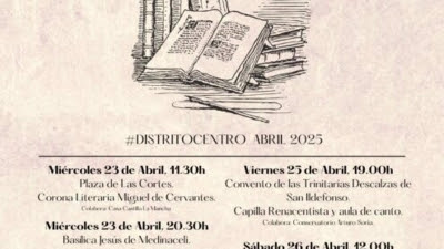 El barrio de Las Letras acoge la 2ª edición de la Semana Cultural sobre el Siglo de Oro hasta el domingo