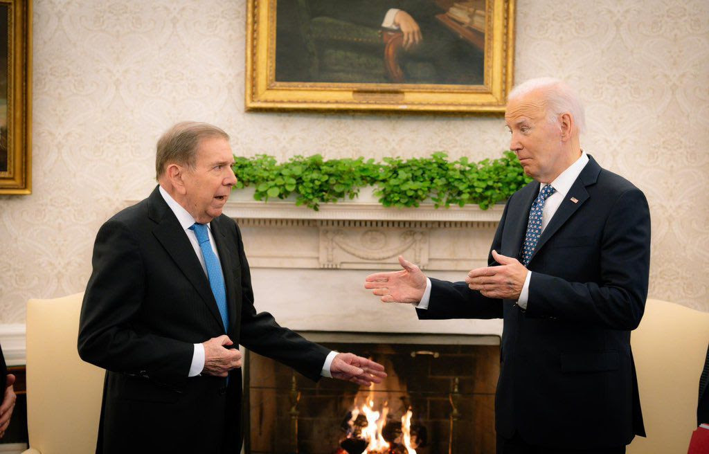 Biden y González Urrutia se reunieron el 6 de enero de 2024