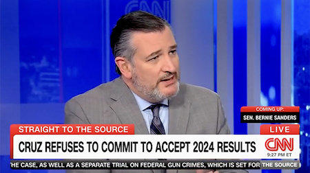 CNN: Cruz Refuses To Commit To Accept 2024 Results