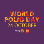World Polio Day 24 October Social Graphic