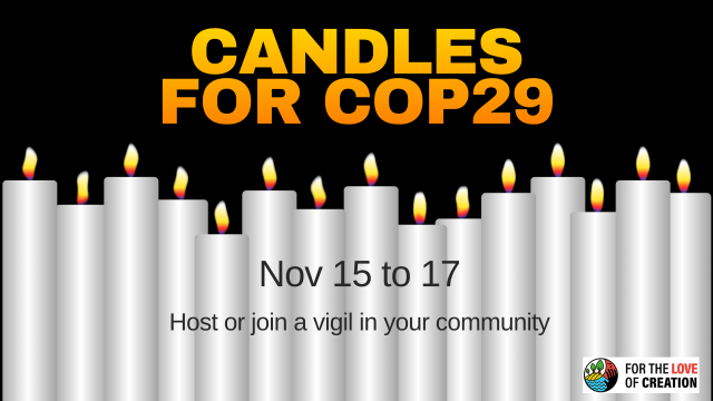 Candles for COP29