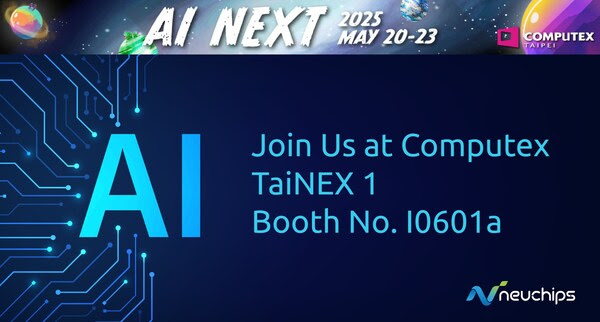 Neuchips Champions Power-Efficient AI at COMPUTEX 2025