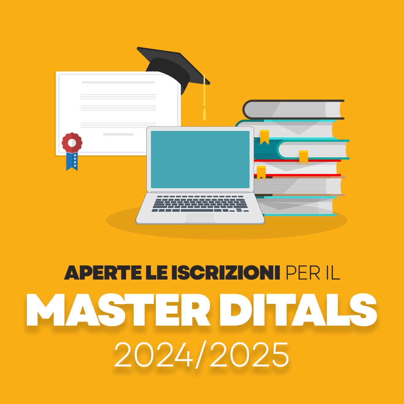Iscrizione gratuita Master DITALS 2024/2025