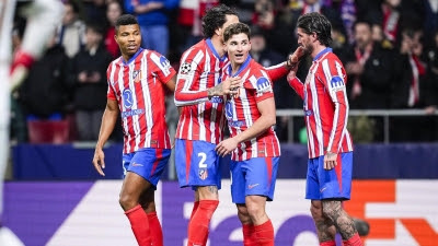 Julián Álvarez acerca el 'top 8' al Atlético de Madrid con su remontada al Bayer Leverkusen