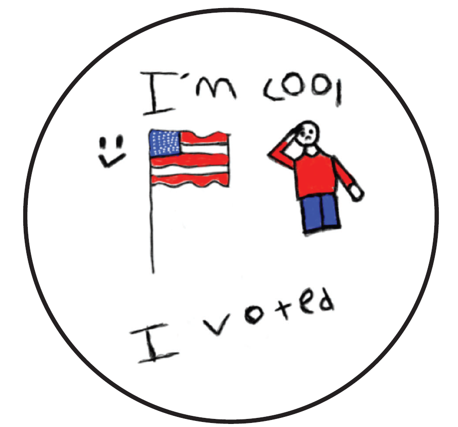 I Voted Sticker Design Winners