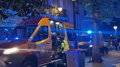 AMP.-  Dos heridos por arma blanca en el cuello en una agresión en Lavapiés