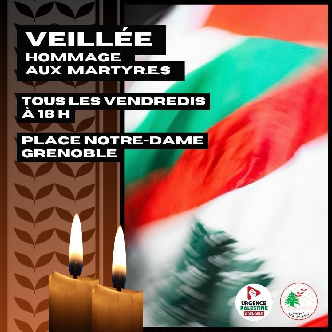 Veillée Grenoble 6/12 à 18h