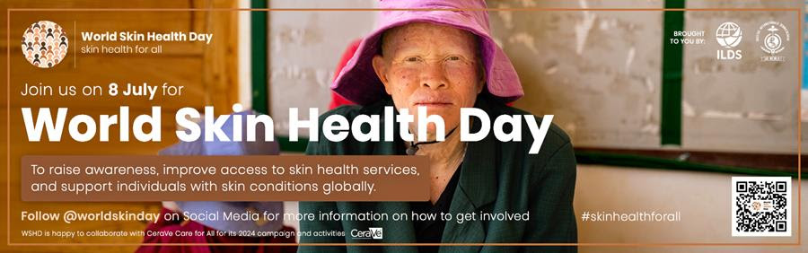 Join us on July 8 for World Skin Health Day