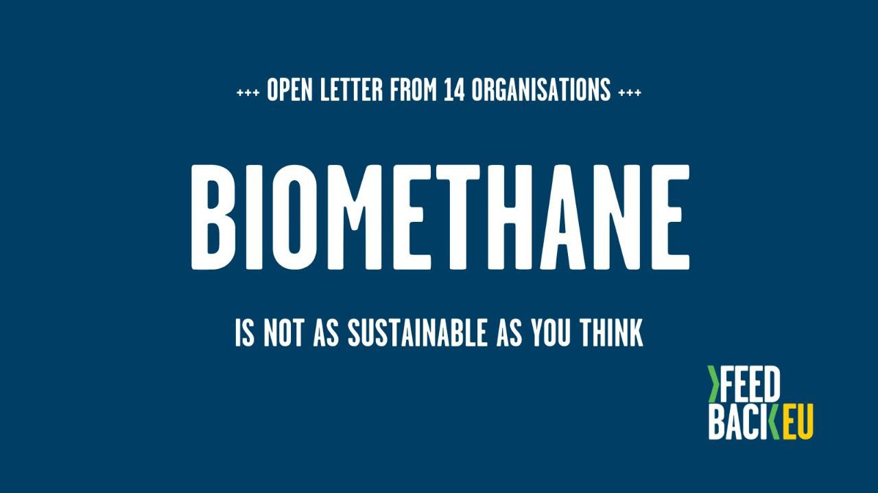 14 organizaciones europeas critican que no se puede producir tanto biometano de forma sostenible
